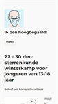 Mobile Screenshot of ikbenhoogbegaafd.nl